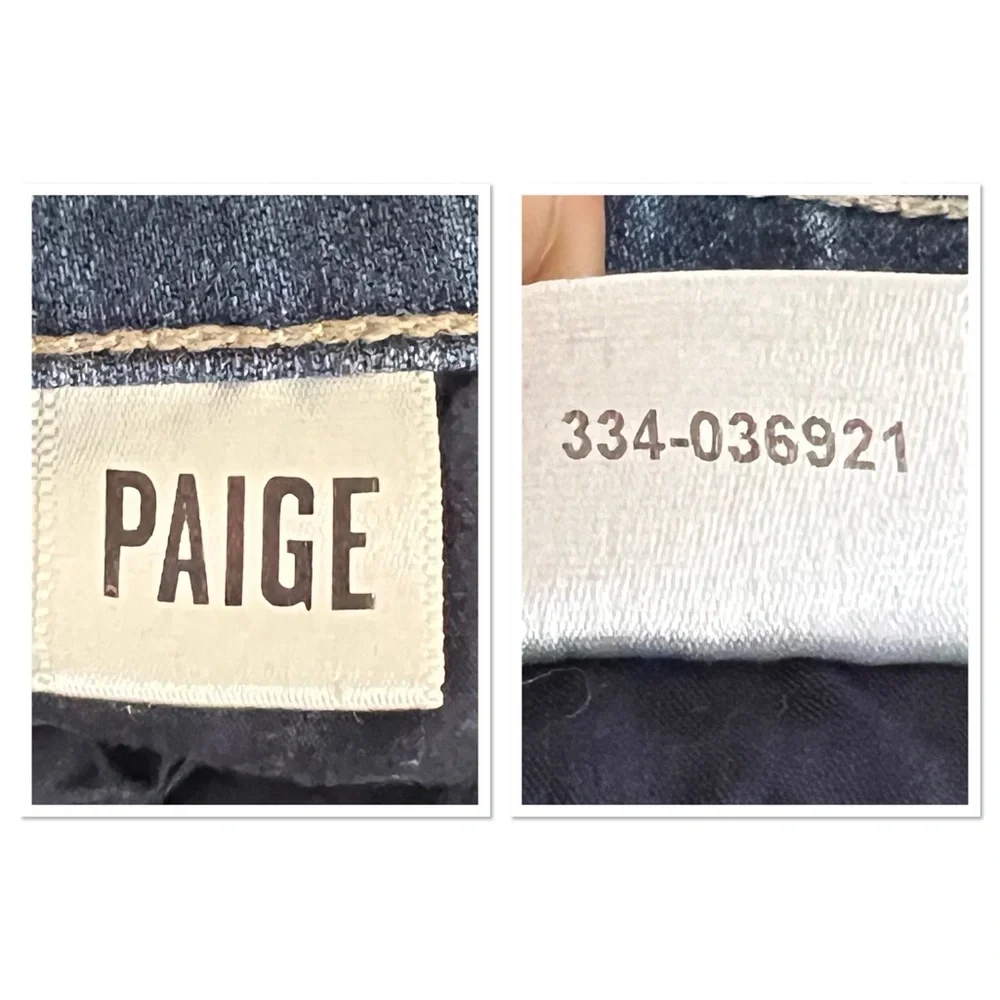Paige Federal Men’s Straight Leg Jeans Gannon Sz 30 Rayon Cotton Blend